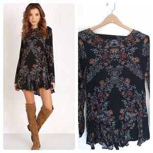 Free People Smooth Talker Tunic Raven Dress!